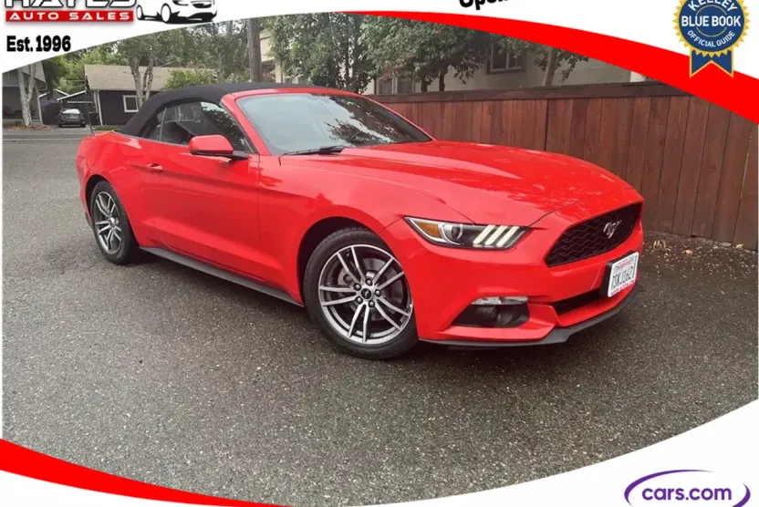 2016 Ford Mustang EcoBoost Premium Convertible photo 1