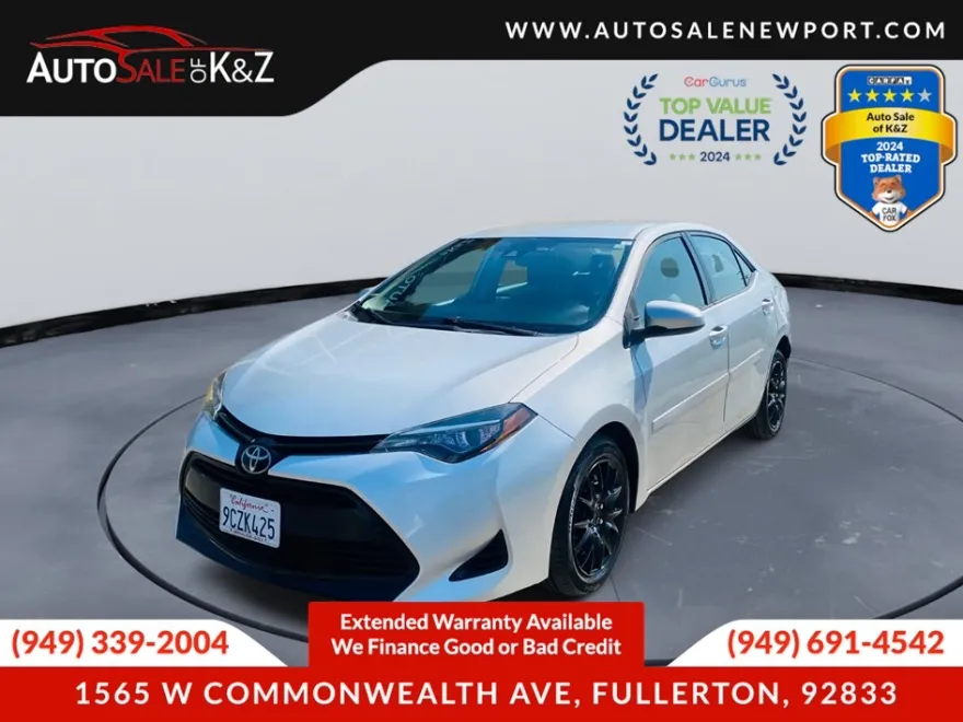 2017 Toyota Corolla LE SE photo 1