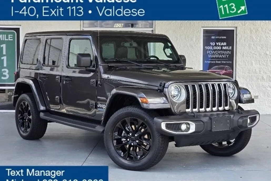 2021 Jeep Wrangler 4xe Unlimited Sahara photo 1