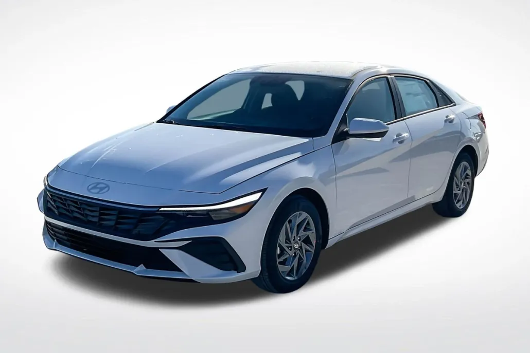 2025 Hyundai Elantra Hybrid Blue photo 1