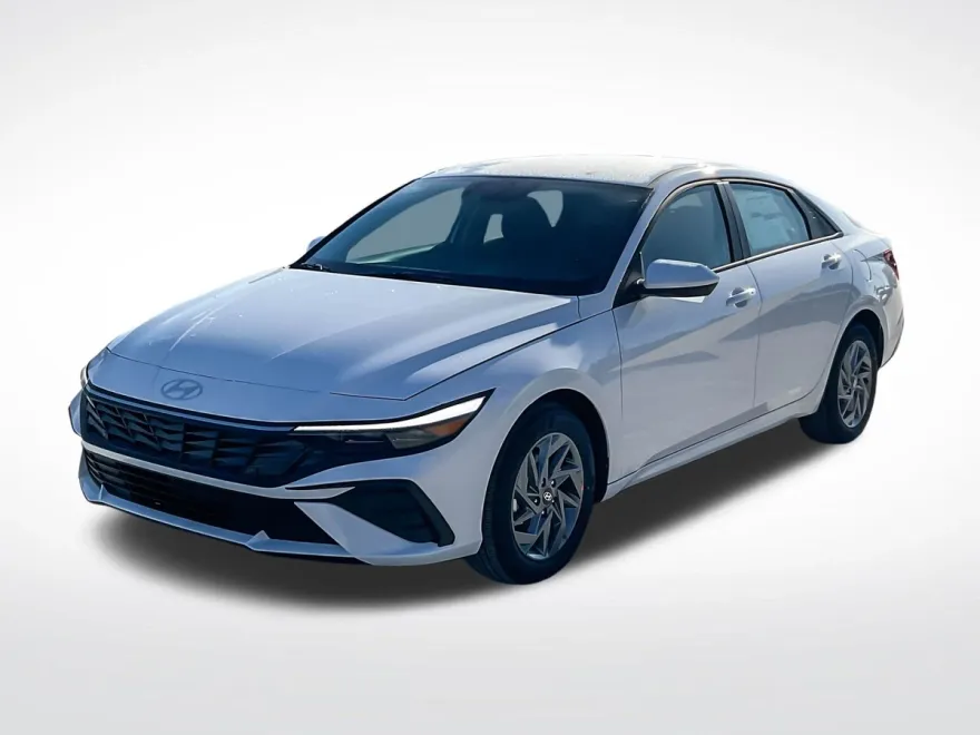 2025 Hyundai Elantra Hybrid Blue photo 1