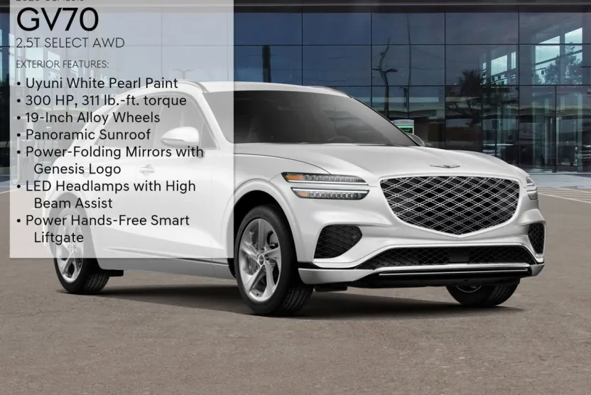2026 Genesis GV70 2.5T Select photo 1
