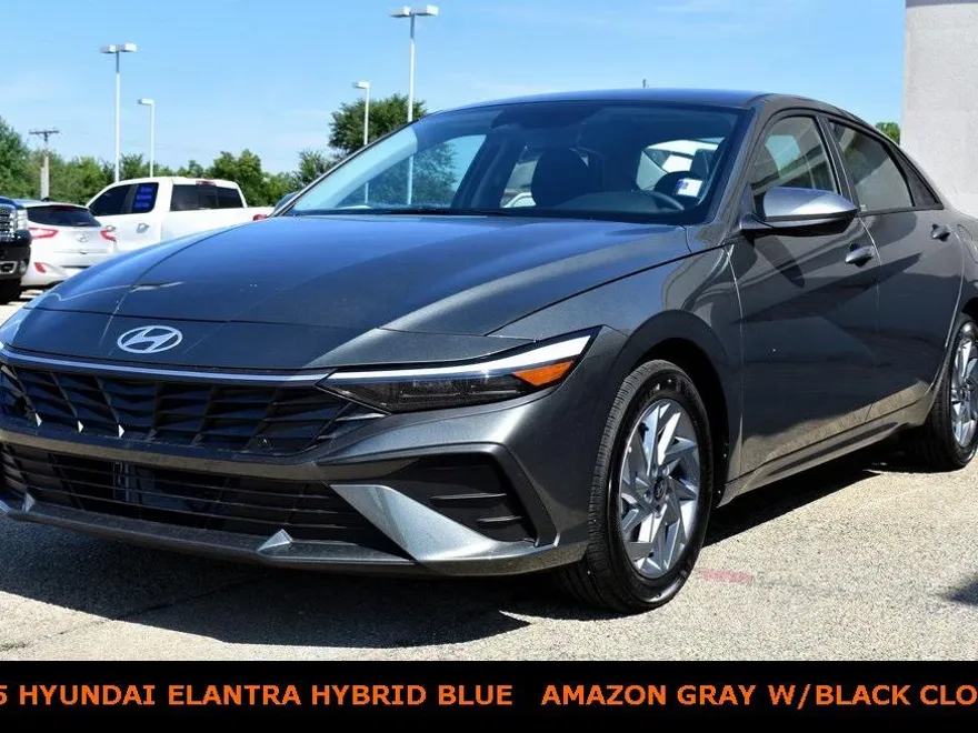 2025 Hyundai Elantra Hybrid Blue photo 1