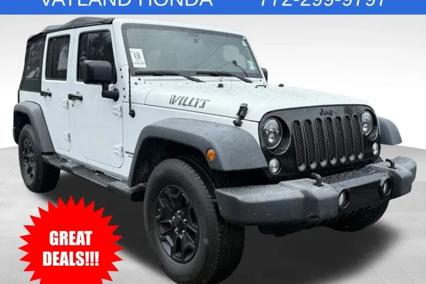 2017 Jeep Wrangler Unlimited Willys photo 1