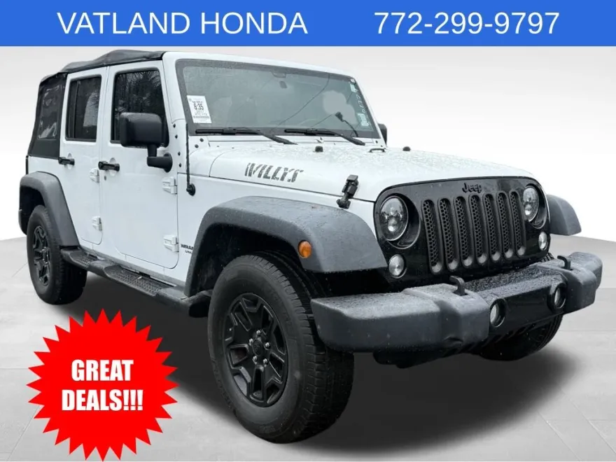2017 Jeep Wrangler Unlimited Willys photo 1