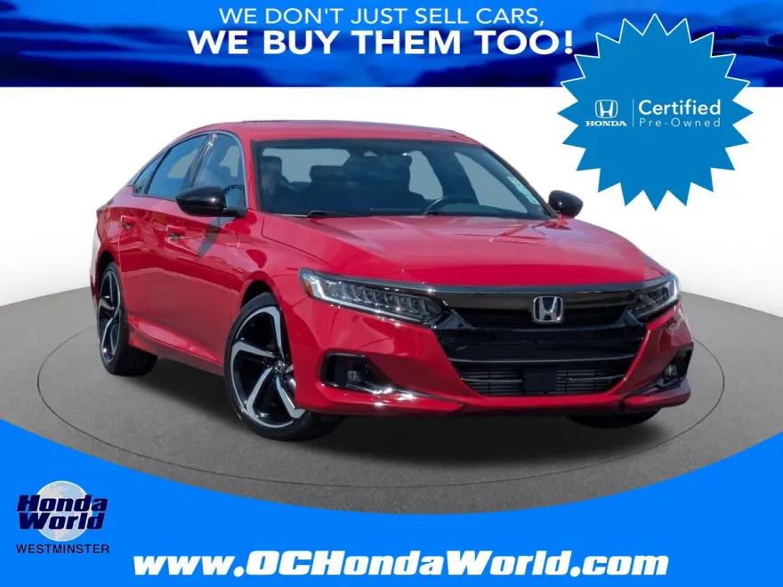 2021 Honda Accord 1.5T Sport photo 1
