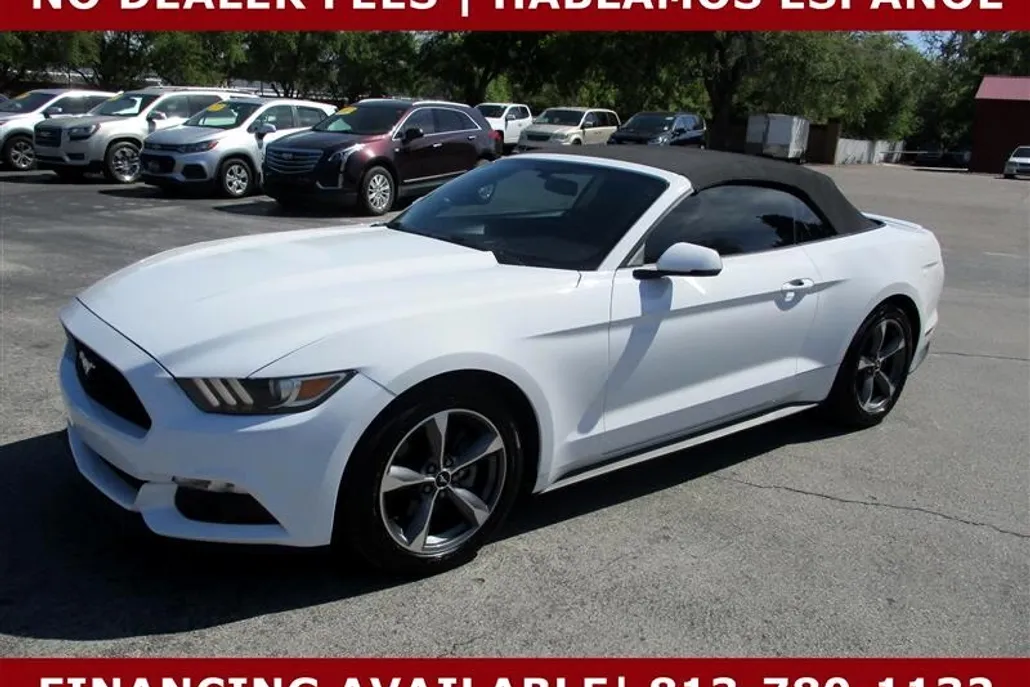 2016 Ford Mustang EcoBoost Premium Convertible photo 1
