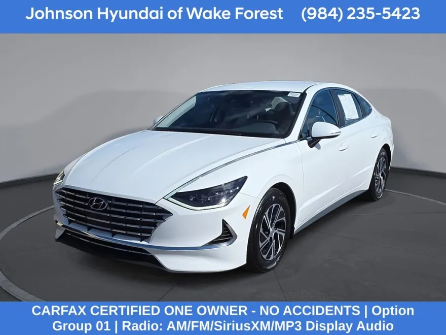 2023 Hyundai Sonata Hybrid Blue photo 1