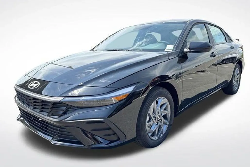 2025 Hyundai Elantra Hybrid Blue photo 1