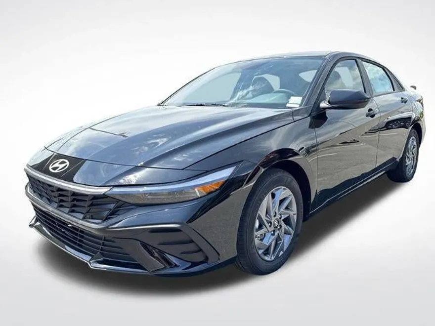 2025 Hyundai Elantra Hybrid Blue photo 1
