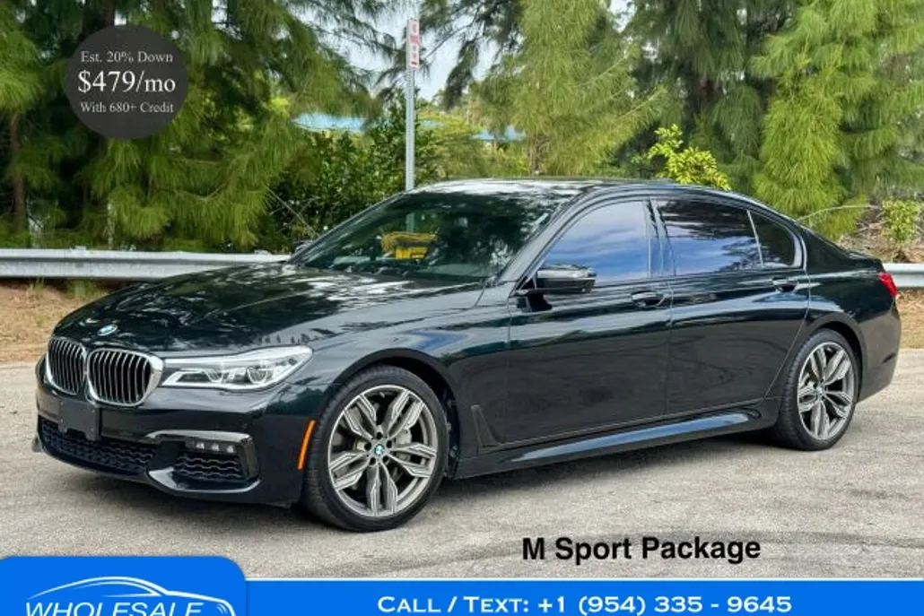 2018 Bmw 750i / B7 xDrive Sedan photo 1