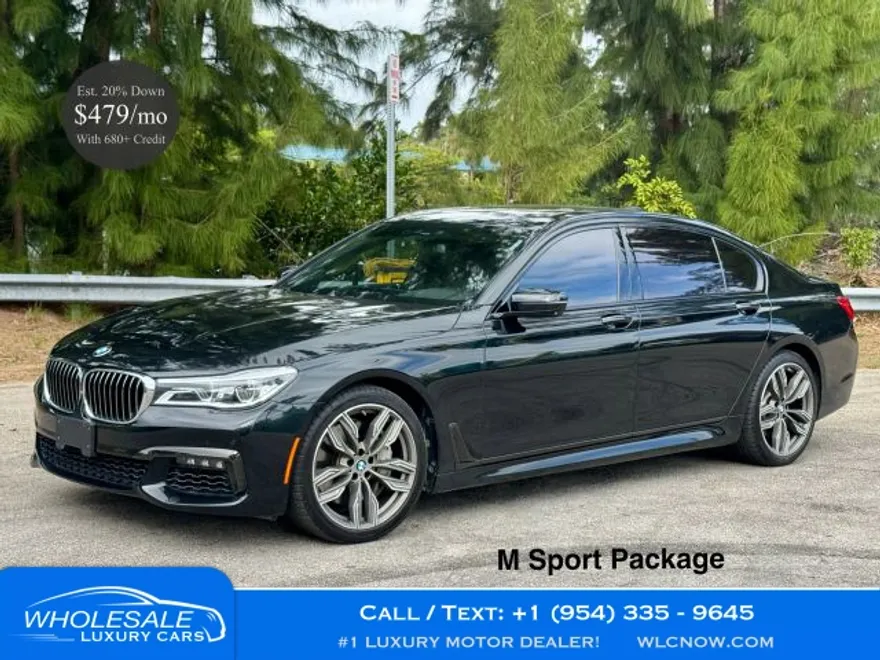 2018 Bmw 750i / B7 xDrive Sedan photo 1