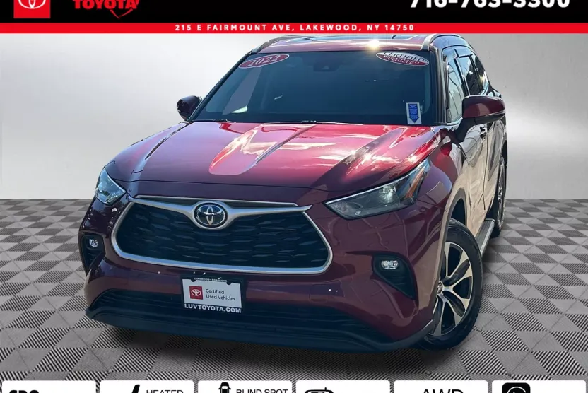 2022 Toyota Highlander Hybrid XLE photo 1