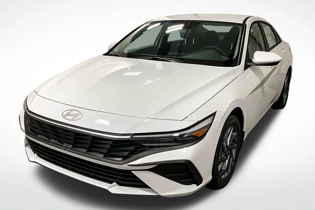 2025 Hyundai Elantra Hybrid Blue photo 1