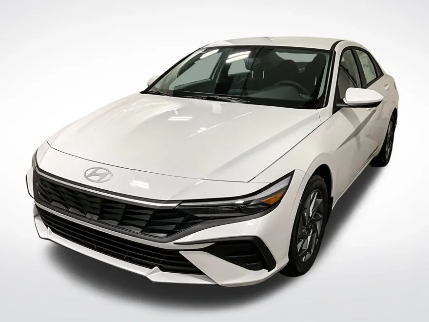 2025 Hyundai Elantra Hybrid Blue photo 1