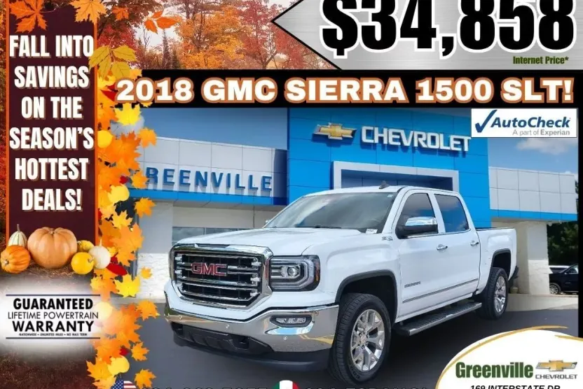 2018 Gmc Sierra 1500 SLT photo 1