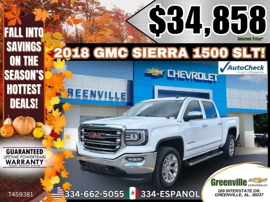 2018 Gmc Sierra 1500 SLT photo 1
