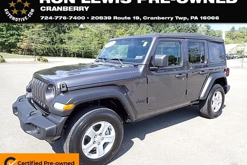 2022 Jeep Wrangler Unlimited Sport S photo 1