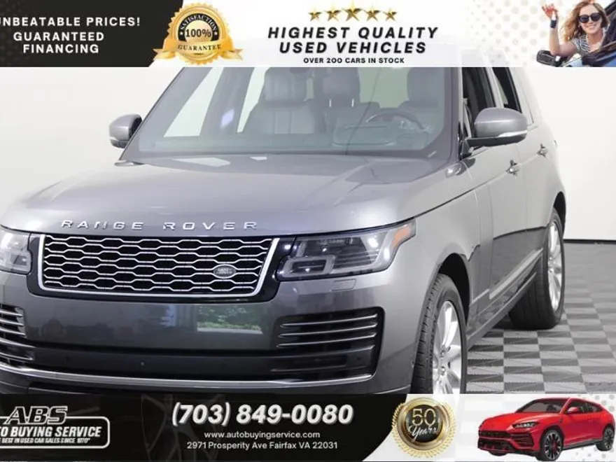 2018 Land Rover Range Rover HSE photo 1