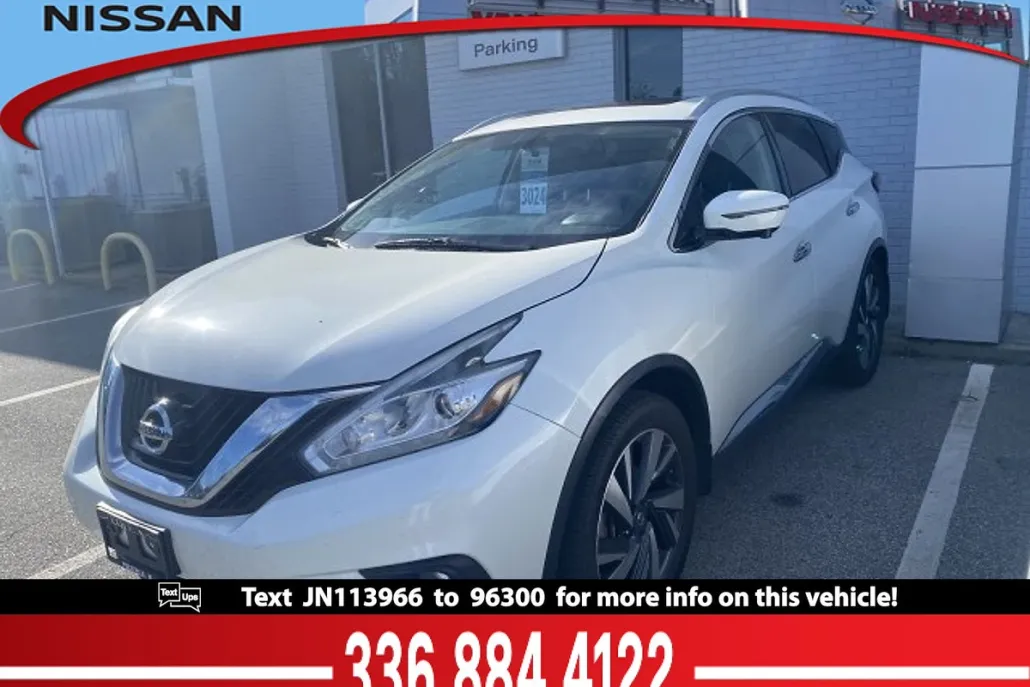 2018 Nissan Murano Platinum photo 1