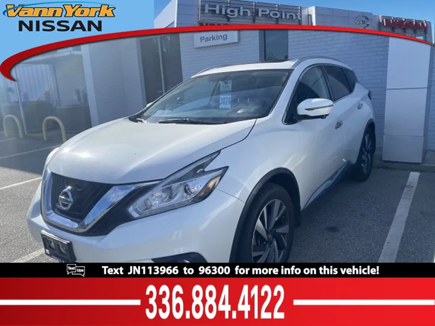 2018 Nissan Murano Platinum photo 1