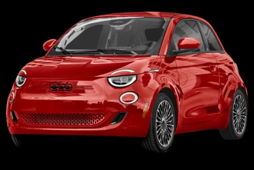 2024 Fiat 500e Red photo 1