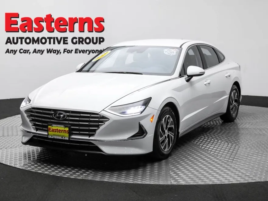 2022 Hyundai Sonata Hybrid Blue photo 1
