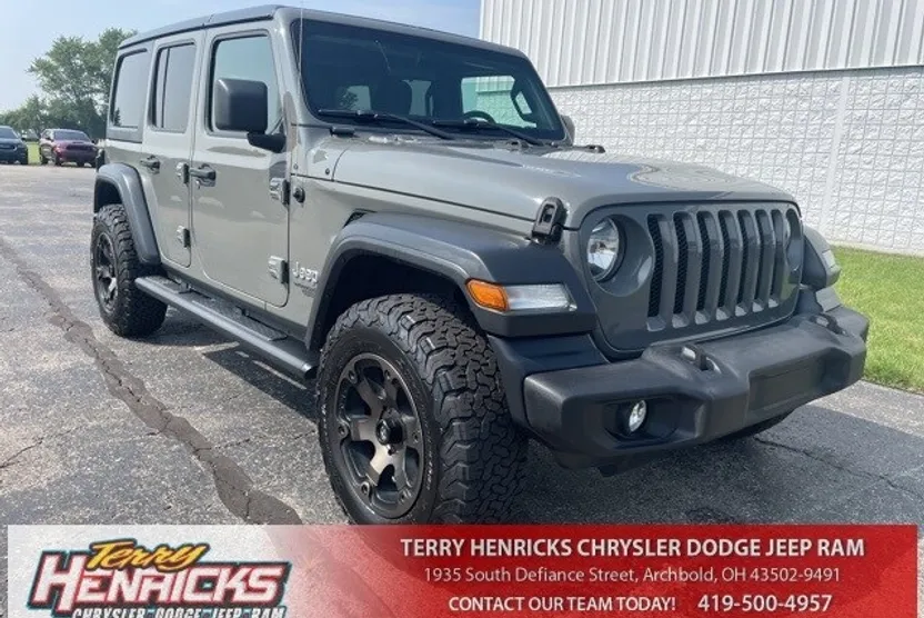 2018 Jeep Wrangler Unlimited Sport S photo 1