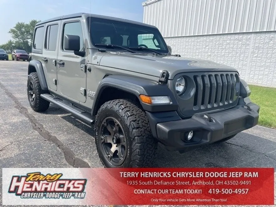 2018 Jeep Wrangler Unlimited Sport S photo 1