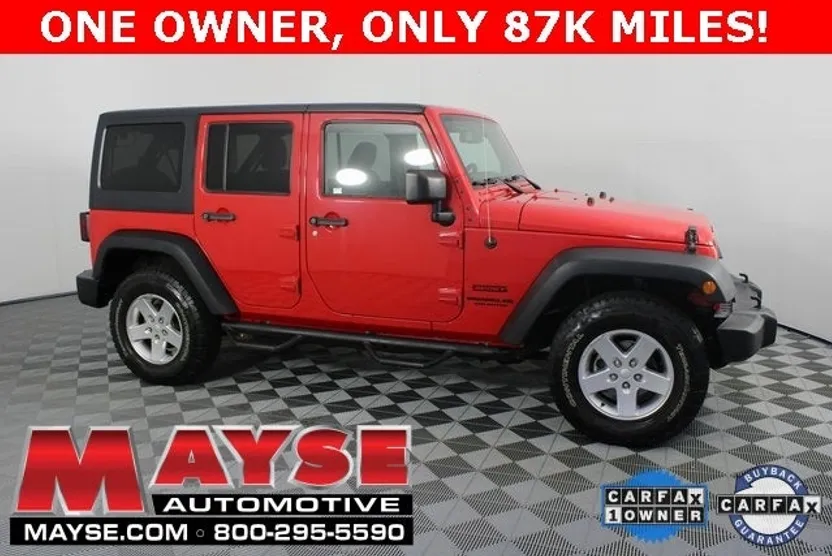 2015 Jeep Wrangler Unlimited Sport photo 1