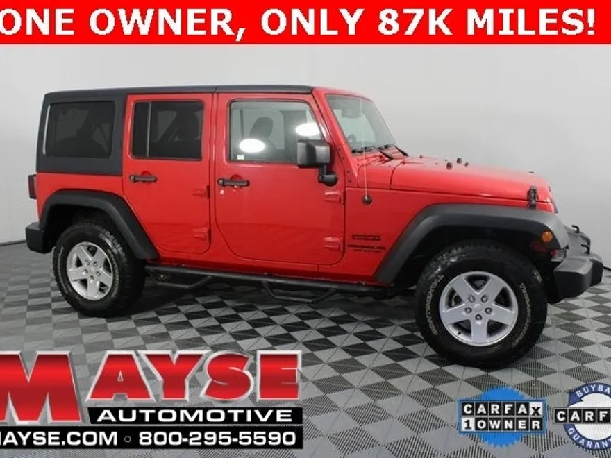 2015 Jeep Wrangler Unlimited Sport photo 1
