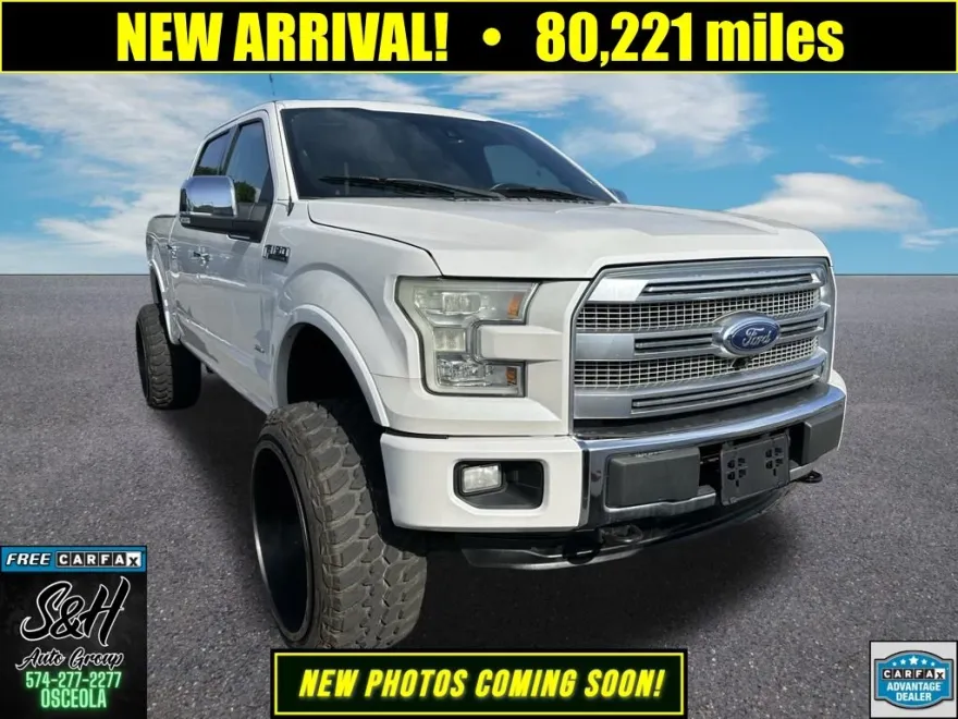 2016 Ford F-150 Platinum photo 1