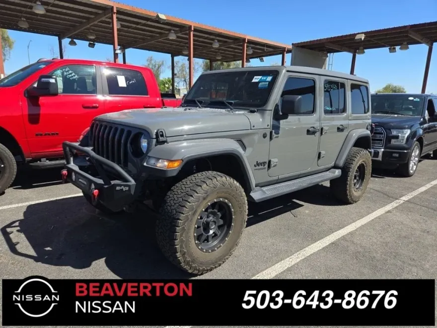 2021 Jeep Wrangler Unlimited Sahara Altitude photo 1