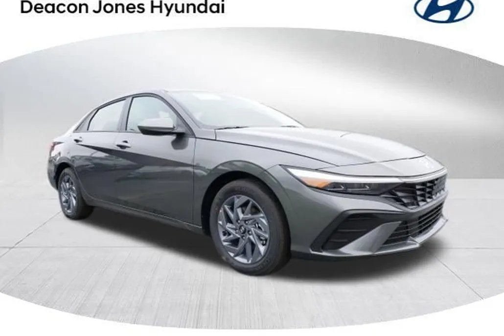 2025 Hyundai Elantra Hybrid Blue photo 1