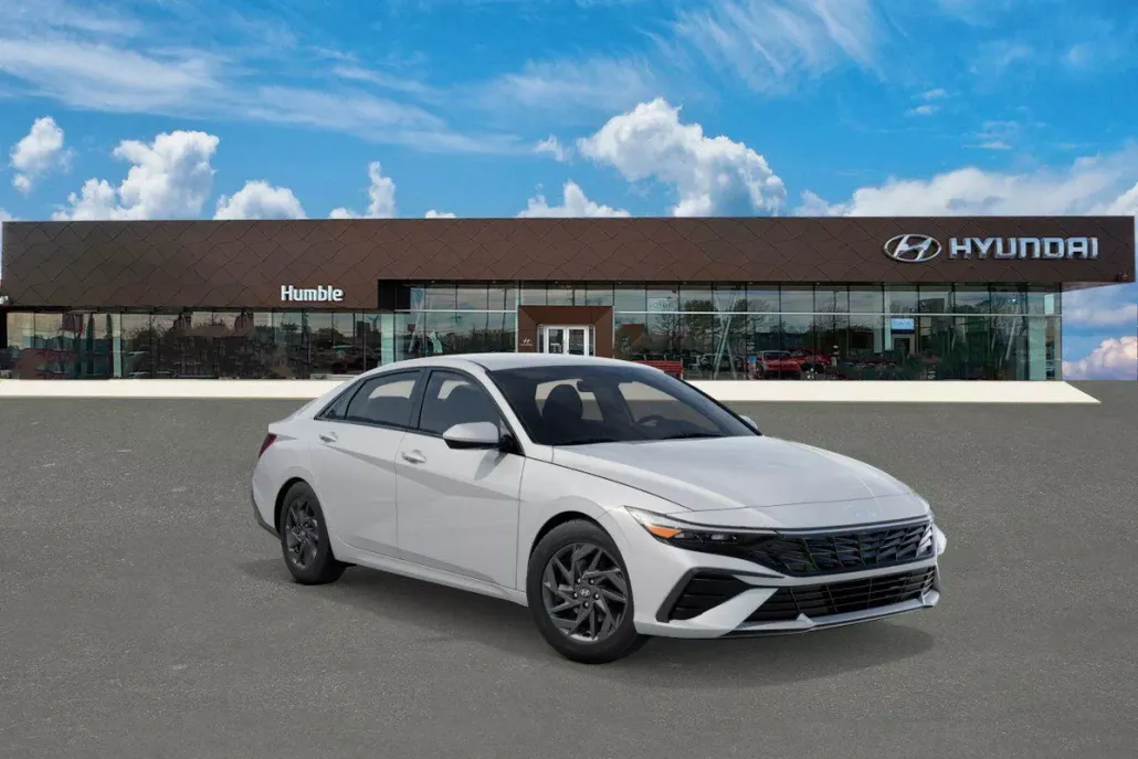 2025 Hyundai Elantra Hybrid Blue photo 1