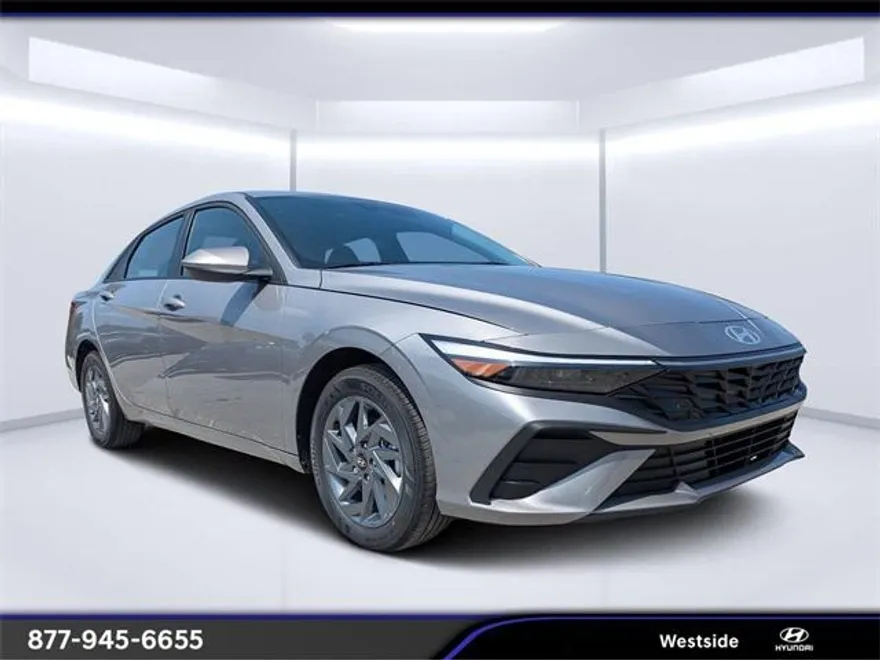 2025 Hyundai Elantra Hybrid Blue photo 1