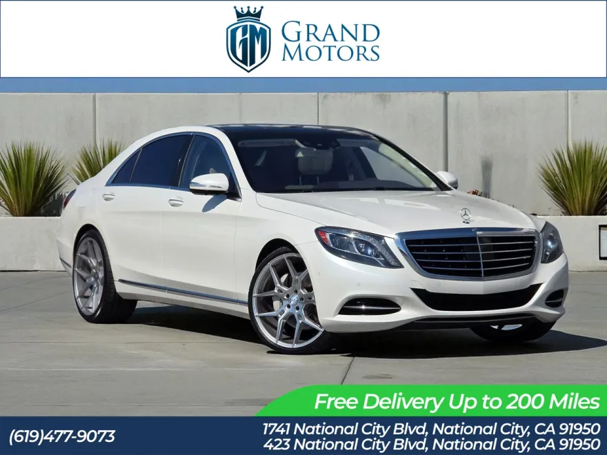 2015 Mercedes Benz S 550 photo 1