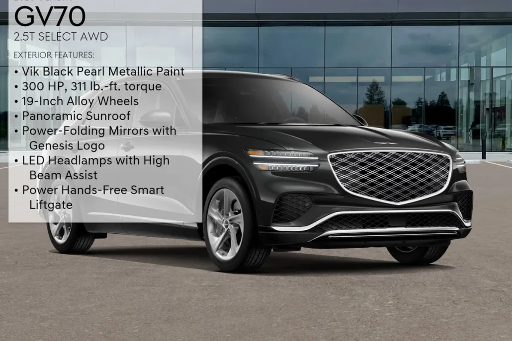 2026 Genesis GV70 2.5T Select photo 1