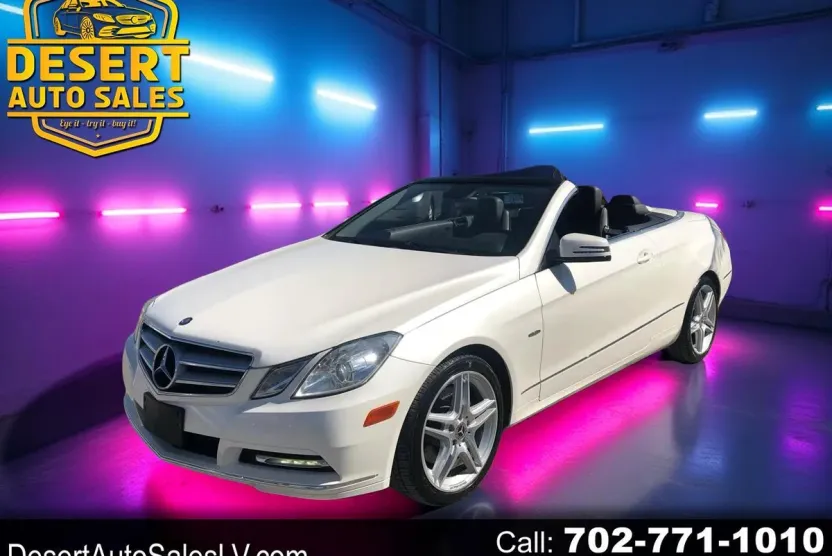 2012 Mercedes Benz E Cabriolet 350 photo 1
