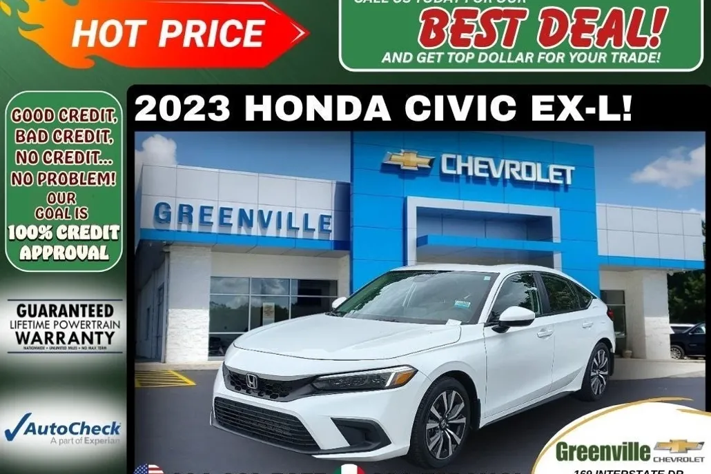 2023 Honda Civic Hatchback EX-L photo 1