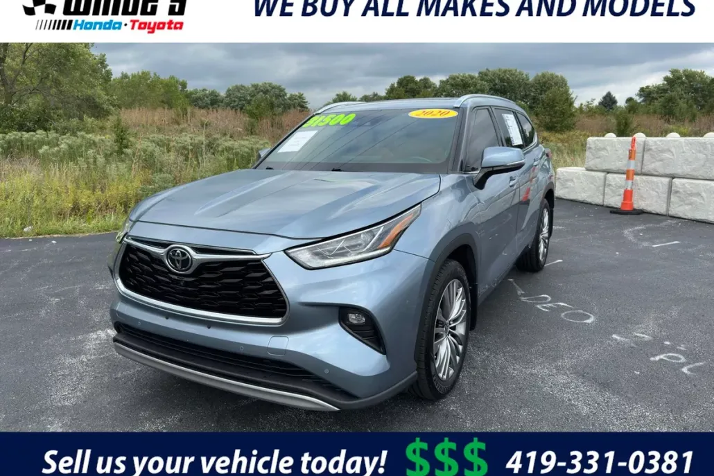 2020 Toyota Highlander Platinum photo 1