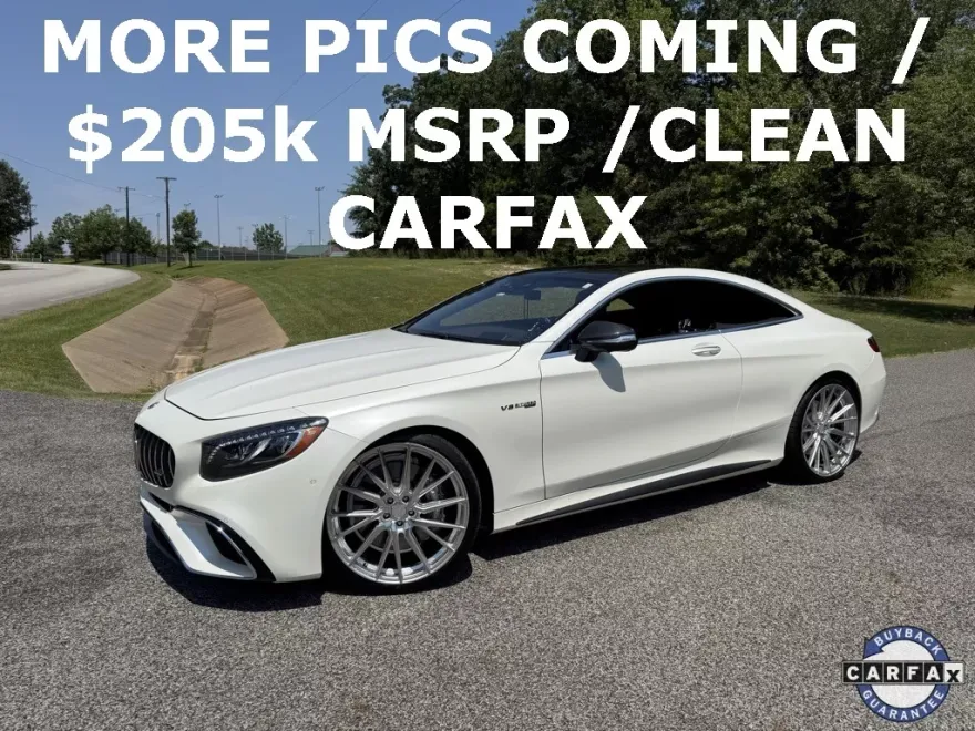 2019 Mercedes Benz S AMG 63 4MATIC photo 1