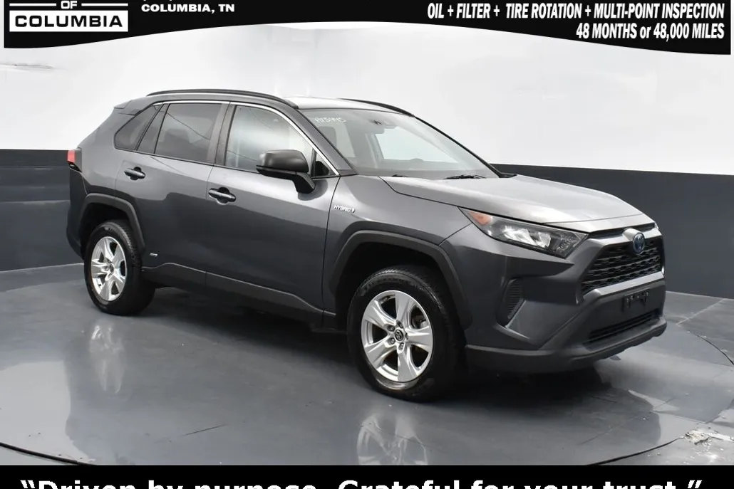 2021 Toyota RAV4 Hybrid LE photo 1