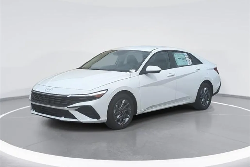 2025 Hyundai Elantra Hybrid Blue photo 1