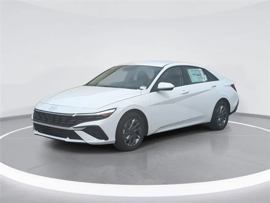 2025 Hyundai Elantra Hybrid Blue photo 1