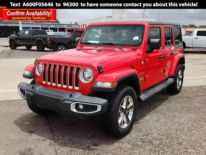 2020 Jeep Wrangler Unlimited Sahara photo 1