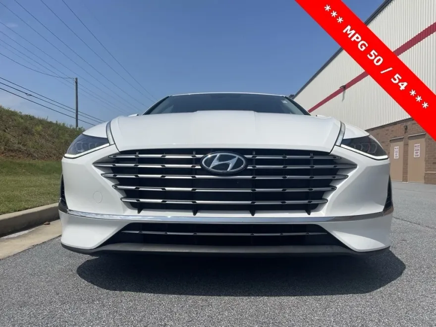 2023 Hyundai Sonata Hybrid Blue photo 1