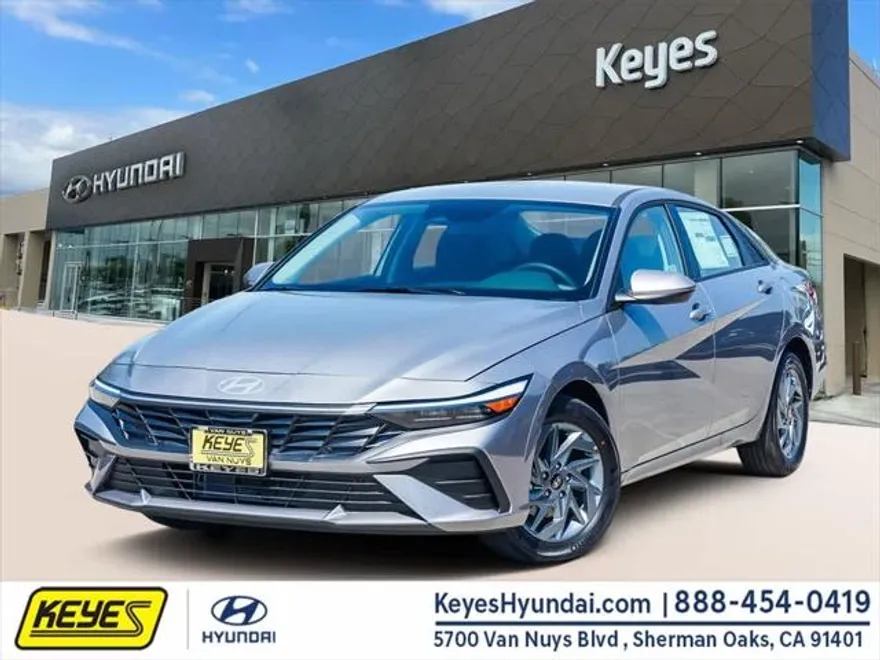 2025 Hyundai Elantra Hybrid Blue photo 1