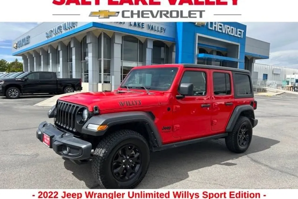 2022 Jeep Wrangler Unlimited Willys Sport photo 1