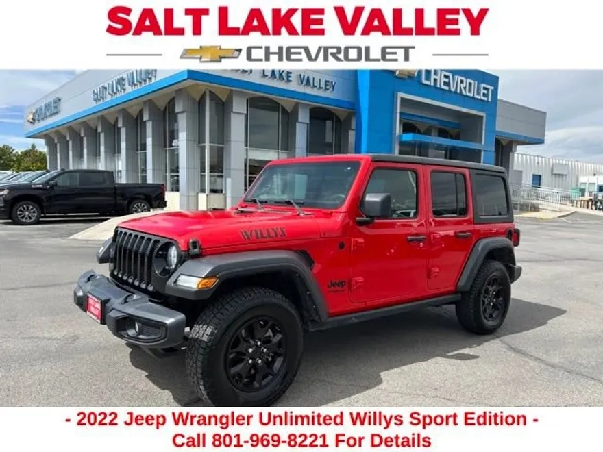 2022 Jeep Wrangler Unlimited Willys Sport photo 1